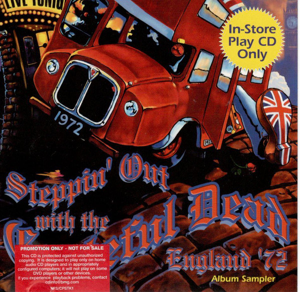 Grateful Dead – Steppin' Out With The Grateful Dead England '72