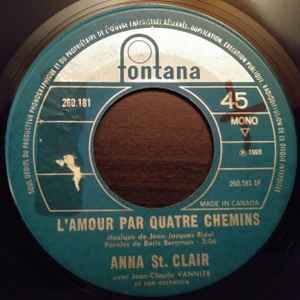 Anna St. Clair - L'amour Par Quatres Chemins / C'est Que Tu N'es Pas Loin album cover