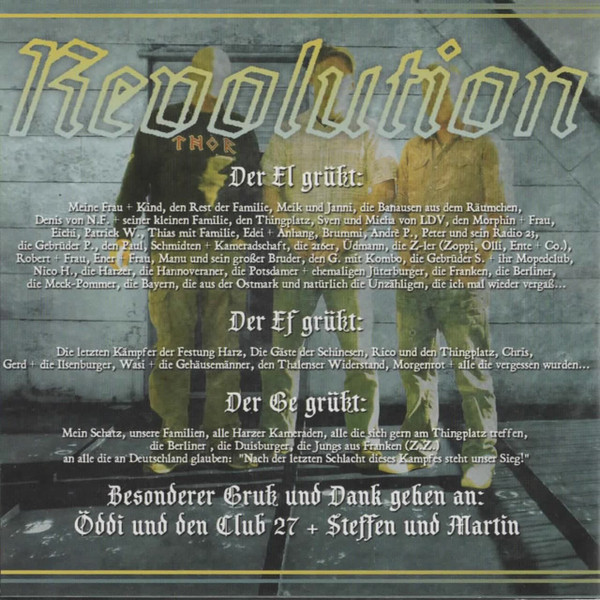 télécharger l'album Revolution - Die Zeit Hat Jetzt Begonnen