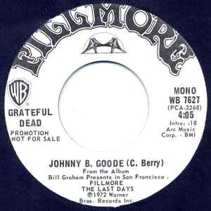 Grateful Dead – Johnny B. Goode (1972, Vinyl) - Discogs