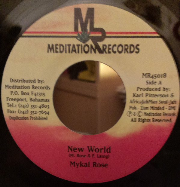 descargar álbum Mykal Rose - New World