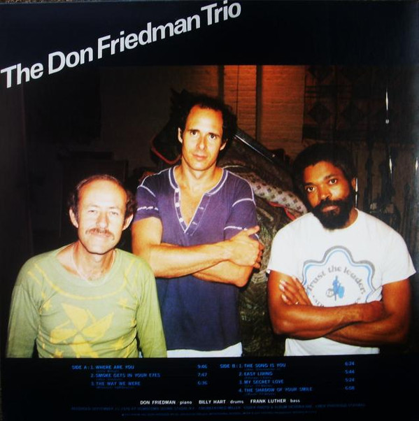 télécharger l'album The Don Friedman Trio - The Don Friedman Trio