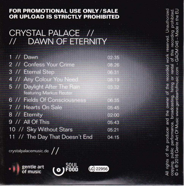 lataa albumi Crystal Palace - Dawn Of Eternity