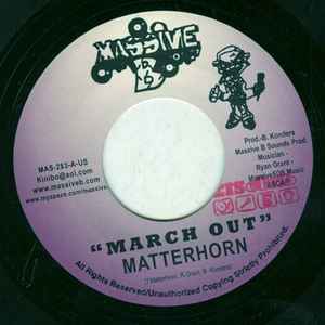 Tony Matterhorn - March Out