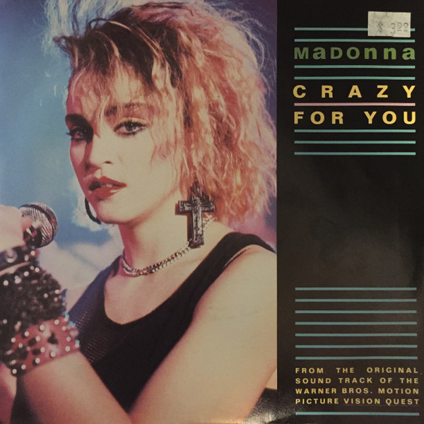 Madonna / Berlin – Crazy For You / No More Words (1985, Black 