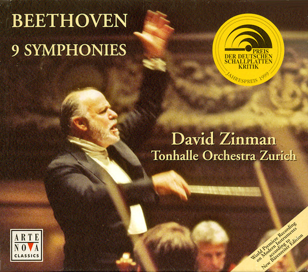 Beethoven, David Zinman, Tonhalle Orchestra Zurich – 9 