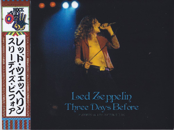 Led Zeppelin – Three Days Before (2013, CD) - Discogs