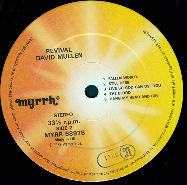 lataa albumi David Mullen - Revival