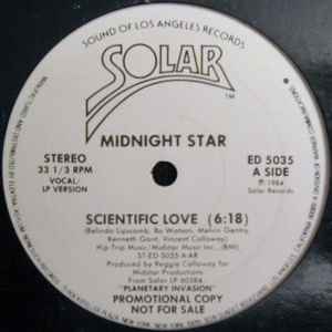 Midnight Star – Scientific Love (1984, Vinyl) - Discogs