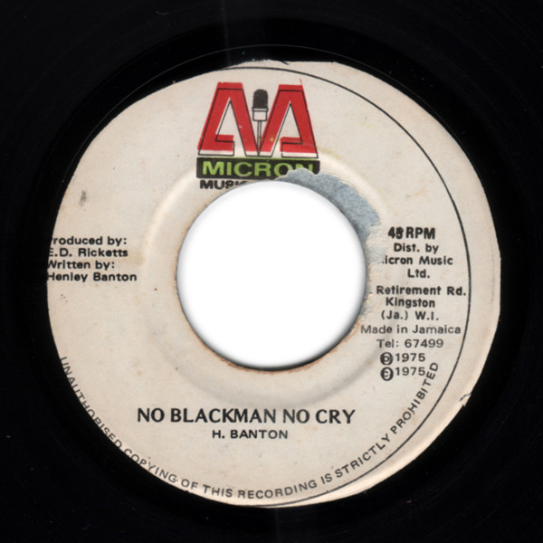 descargar álbum H Banton - No Blackman No Cry