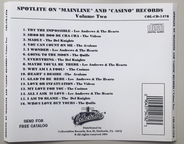 lataa albumi Various - Spotlite On Mainline And Casino Records Volume 2