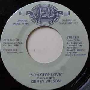 Obrey Wilson - Take Time / Non-Stop Love album cover