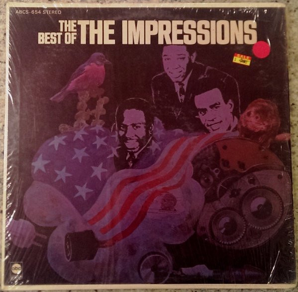 The Impressions – The Best Of The Impressions (1968, Vinyl) - Discogs