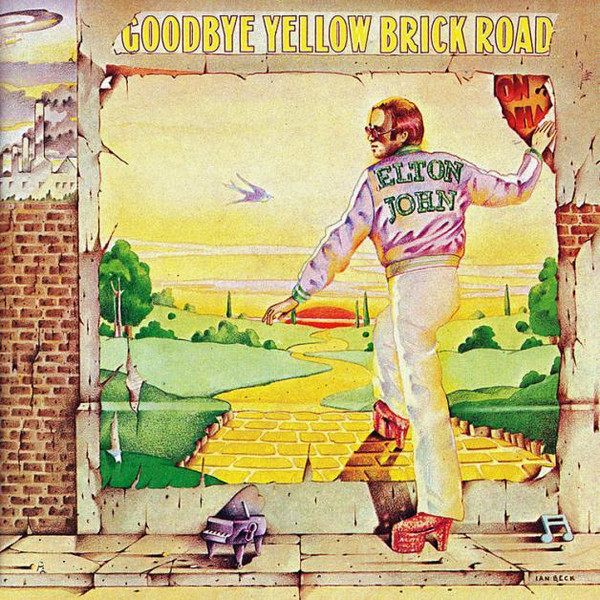 Обложка конверта виниловой пластинки Elton John - Goodbye Yellow Brick Road