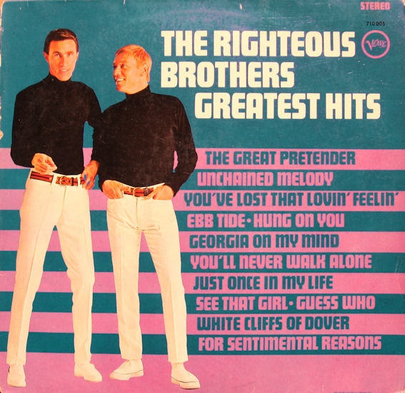 The Righteous Brothers – Greatest Hits by Phil Spector. (1981