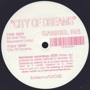 Gabriel Rei - City Of Dreams album cover