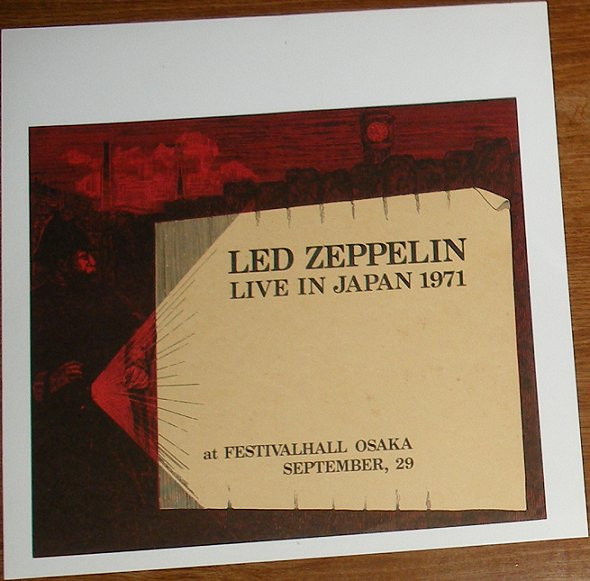 Led Zeppelin – Live In Japan 929 Osaka (2018, CD) - Discogs