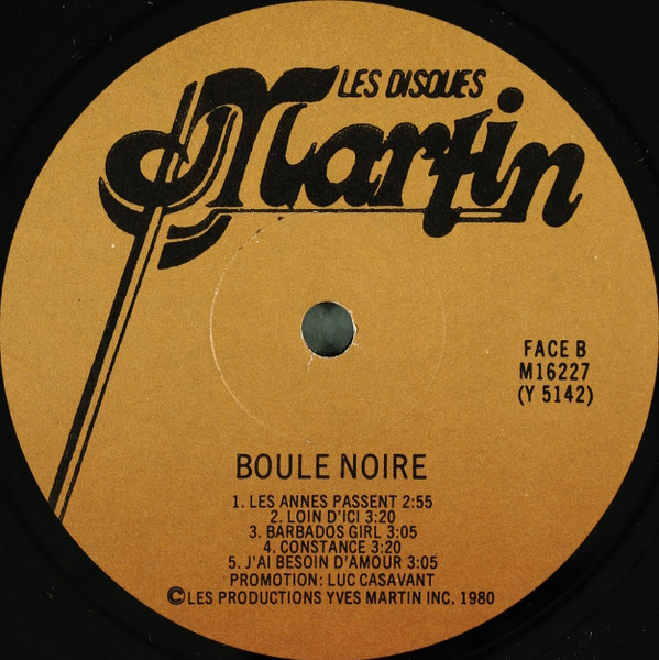 Boule Noire - Love Me Please Love Me | Les Disques Martin (M 16227) - 4