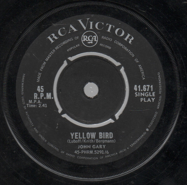 lataa albumi John Gary - Yellow Bird