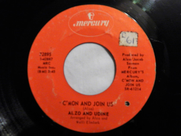Alzo And Udine – C'mon And Join Us / Define (1968