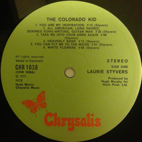 Laurie Styvers – The Colorado Kid (1973, Gatefold, Vinyl) - Discogs