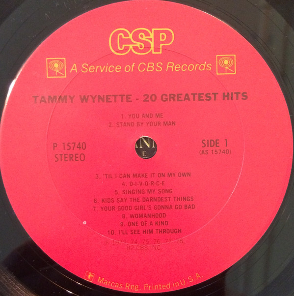 télécharger l'album Tammy Wynette - Greatest 20 Hits