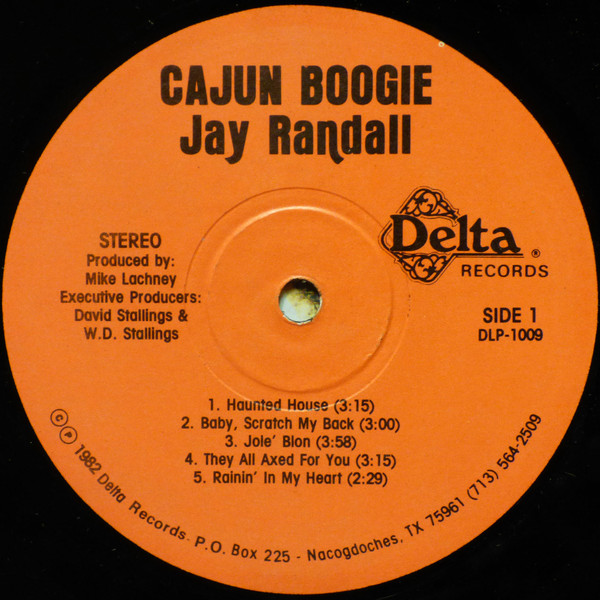 télécharger l'album Jay Randall - Cajun Boogie