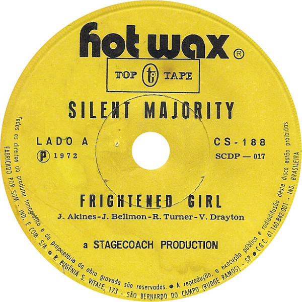 ladda ner album Silent Majority - Frightened Girl Colors Of My Love