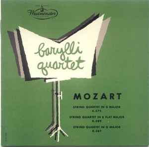 Barylli Quartet, Mozart – 3 String Quartets: No.21 K.575 / No.22 K