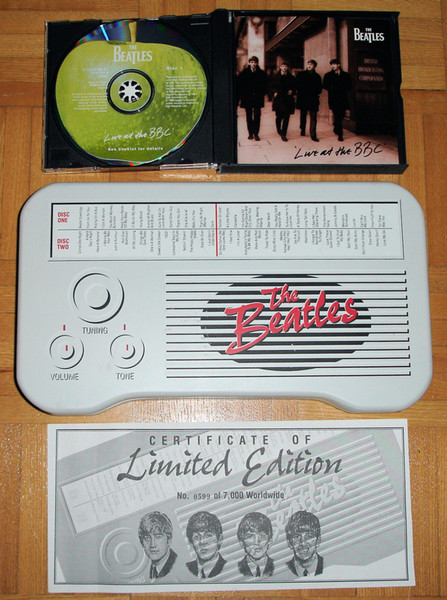 The Beatles – Live at the BBC (1994, Radio Shaped Box, CD) - Discogs