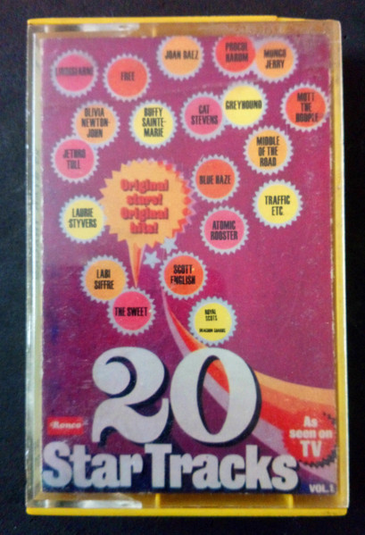 20 Star Tracks Vol. 1 (1972, Cassette) - Discogs