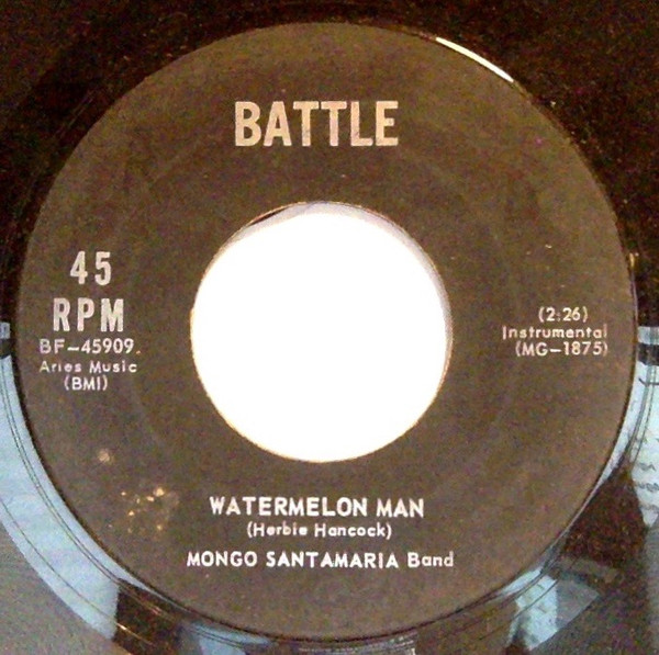 Mongo Santamaria Band – Watermelon Man (1963, Vinyl) - Discogs