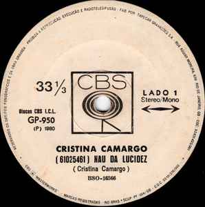 Cristina Camargo – Nau Da Lucidez (1980, Vinyl) - Discogs