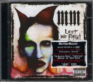 Pochette de l'album Marilyn Manson - Lest We Forget - The Best Of