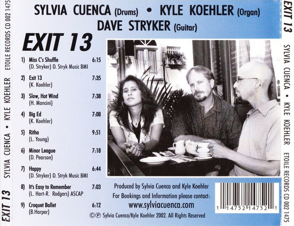 descargar álbum Sylvia Cuenca, Kyle Koehler, Dave Stryker - EXIT 13