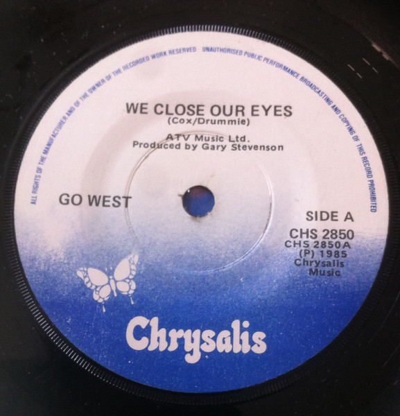 Go West - We Close Our Eyes | Releases | Discogs