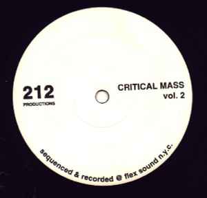 Critical Mass – Vol. 2 (1996, Vinyl) - Discogs