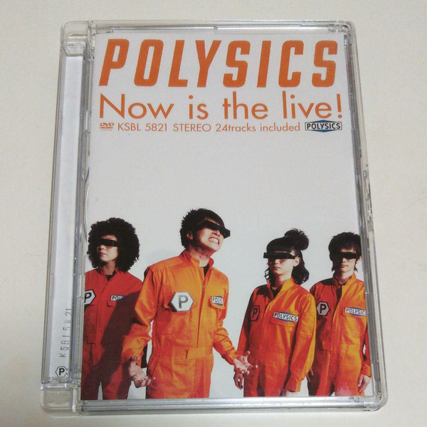 Polysics – Now Is The Live! (2006, DVD) - Discogs