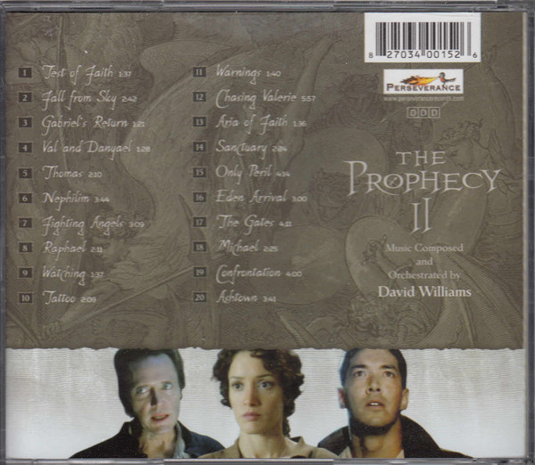 Album herunterladen David Williams - The Prophecy II Original Motion Picture Score