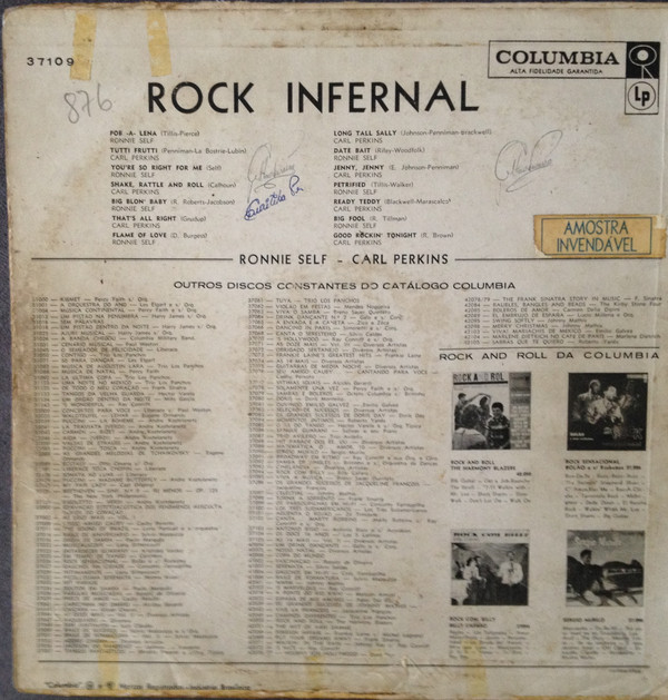 télécharger l'album Ronnie Self, Carl Perkins - Rock Infernal