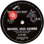 Cover of Morning, Good Morning (Love To See The Sun Rise), 1972, Vinyl