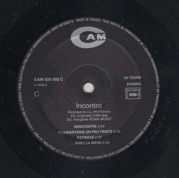 descargar álbum Ennio Morricone - Original Soundtrack Addio Fratello Crudele Incontro