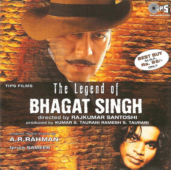 A.R. Rahman Sameer The Legend Of Bhagat Singh 2002 CD Discogs