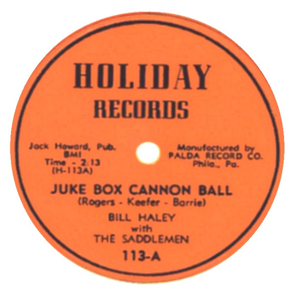 Bill Haley And The Comets – Juke Box Cannon Ball (1954, Vinyl