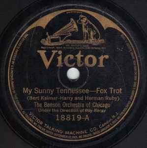 The Benson Orchestra Of Chicago - My Sunny Tennessee / Ma! album cover