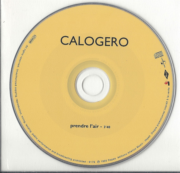 lataa albumi Calogero - Prendre LAir