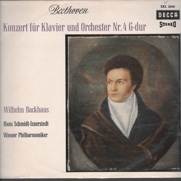 descargar álbum Beethoven, Backhaus, Wiener Philharmoniker - Konzert Für Klavier Und Orchester Nr4 G dur