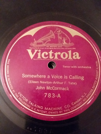 ladda ner album John McCormack - Somewhere A Voice Is Calling The Sunshine Of Your Smile