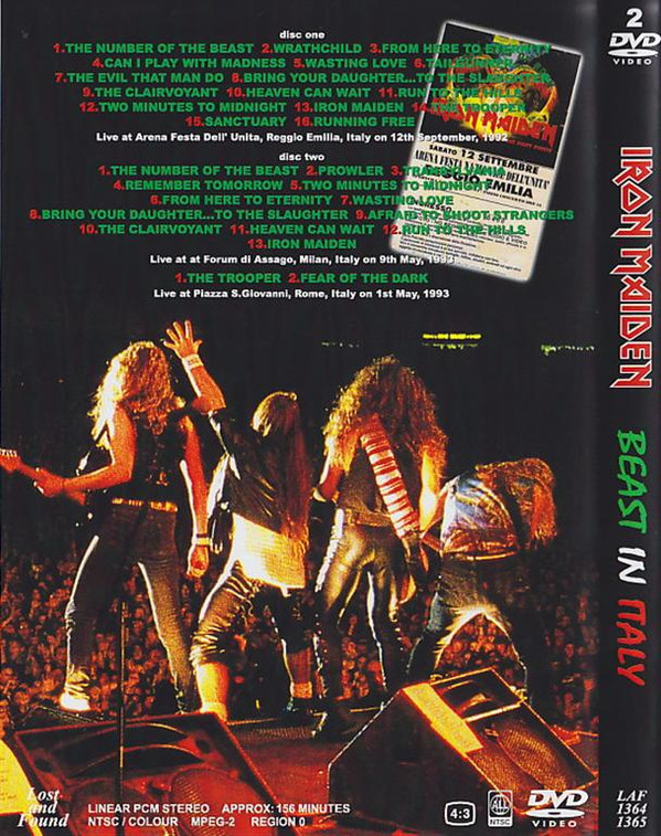 Album herunterladen Iron Maiden - Beast In Italy