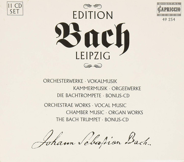 Bach – Bach - Edition Leipzig (1999, CD) - Discogs